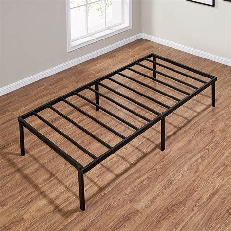 Mainstays Metal Platform Bed with Metal Headboard (Twin)